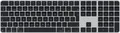 Apple Magic, Verkabelt & Kabellos, USB + Bluetooth, QWERTY, Schwarz