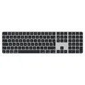 Apple Magic Keyboard mit Touch ID und Ziffernblock für Mac Modelle mit Apple Chip – Portugiesisch – Schwarze Tasten ​​​​​​​