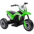 Homcom Motorrad,, Grün, Metall, 40.5x43.5x71 cm, Spielzeug, Kinderspielzeug, Kinderautos & Elektro-Kinderautos