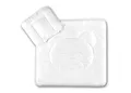 KiGATEX Baby Bettset mit Bärchenmotiv – Decke 80x80 + Kissen 35x40 – weich, waschbar & allergikerfreundlich, Oekotex Zertifiziert