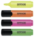 Textmarker 4er Pack Farbe Gelb, Oragne, Rosa, Grün/Highlighter Textliner Die ...