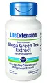 Life Extension, Mega Grüner Tee-Extrakt, entkoffeiniert, 100 Vegi Kapseln