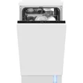 Amica EGSPV 586 901, Voll integriert, Single (45 cm breit), Schwarz, Tasten, LED, 1,5 m