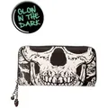 Banned Geldbörse - Glow In The Dark Skull