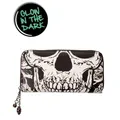 Banned Geldbörse - Glow In The Dark Skull