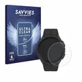 Savvies 6 Stück Schutzfolie für Samsung Galaxy Watch 5 Pro Displayschutz-Folie Ultra-Transparent