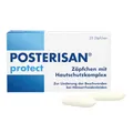 Posterisan protect 60 mg Zäpfchen mit Hautschutzkomplex: Zur Linderung leichter Hämorrhoiden-Beschwerden und Schutz vor Reizungen, 25 Stück