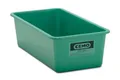 Cemo Rechteckbehälter Standard, grün, 200 l flach 74143