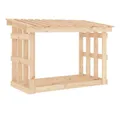 vidaXL Kaminholzregal Kaminholzregal 108x64,5x77 cm Massivholz Kiefer Holzlagerplatz Feuerho, BxTxH:108x64x77 cm