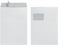 Kuvert 10x C4=229x324mm, mit Fenster, weiß, Haftklebung 1442148-XX