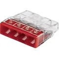 Wago - 2273-204-100 2273 Dosenklemme Flexibel: - Starr: 0.5-2.5 Mm2 Polzahl: 4 100 St. Transparent, R