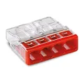 Wago COMPACT Verbindungsdosenklemme 4-fach 2273-204 (5 Stück)