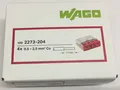 2273-204 Wago COMPACT-Verbindungsklemme 4x2,5qmm 100 Stück