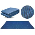Miganeo Pool Solarfolie 1000 x 500 cm rechteckig schwarz/blau 180 my Solarplane