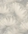 Rasch Vliestapete Palmwedel 'Incanto' - Abstrakte Vinyl-Tapete Blattmuster in Beige Creme Grau für ein modernes Wohnambiente - Robust und Abwaschbar - 10,05 m x 0,53 m