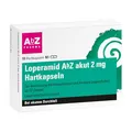 Loperamid AbZ akut 2 mg Hartkapseln bei Durchfall, 10 St. Kapseln