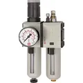 Riegler Wartungseinheit 2-tlg. »FUTURA«, PC, BG 2, G 1/2, 0,5-10 bar, HA