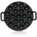 Gusseisen Poffertjes Pfanne Förtchenpfanne Für 19 Förtchen Ø 24 Cm - Bbq-toro