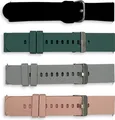 Kendox LifeTracker Ersatzarmbänder 4er-Set – Austauschbare Silikonarmbänder