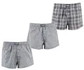 ADAM lockere Boxershorts Herren weit amerikanische Boxer-Shorts Männer Webboxer Baumwoll-Boxershorts kariert Unterhose