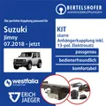 Für SUZUKI Jimny II Typ A6G 07.2018-jetzt AHK starr +13pol spezifisch E-Satz TOP