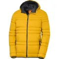 Nordcap Steppjacke Leichte Übergangsjacke, sportlich mit Kapuze silberfarben L