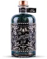 SIMSALA GIN MIT GLITZER by Flaschenpost – Handmade Zauber Gin mit Glitzer & Farbwechsel von blau zu grün verfeinert mit Feige – Limited Edition (0,5 l)
