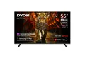 Dyon Ultimax 55U-TI LED-Fernseher (139 cm/55 Zoll, 4K UHD, Smart-TV, 55", 4K UHD, Smart-TV mit Hub, Gaming, Triple Tuner, CI)
