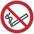Verbotsaufkleber Rauchen verboten 10 cm