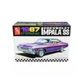 Round2 AMT981/12 Chevrolet 1/25 1967er Chevy Impala SS, Blau, Weiß, 1:25