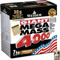 Weider Mega Mass 4000/ 7kg Karton Hardgainer CREAPURE Schoko