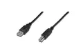 ASSMANN USB 2.0 Anschlusskabel, USB-A - USB-B Stecker, 1,8 m