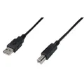 1-80x DIGITUS USB 2.0 Anschlusskabel, USB-A - USB-B Stecker, 1,8 m