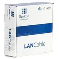 Danicom - CAT6 S/FTP 50m auf Spule gewickelt flexibel grau CCA