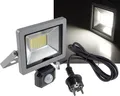 LED-Fluter SlimLine CTF-SLT30 PIR 30W IP44 2960lm 4200K Bewegungsmelde