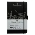 Magni Faber-Castell 10065067 - Notizbuch DIN A6, kariert, schwarz, 90 x 140 mm (A6, Kariert, Harter Einband) (10065067)