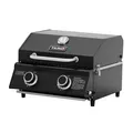 B-Ware TAINO PLATINUM COMPACT DARK Tischgrill 2 Brenner Gasgrill Camping BBQ