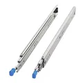 1 Paar SOTECH Schwerlastauszüge KV2-100-H53-L1100-LC 1100 mm mit Lock-in/out Einrastfunktion mit blauem Hebel Schwerlast-Vollauszug belastbar bis 100 Kg