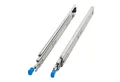 SO-TECH® Auszug Schwerlastauszug 100 kg mit Lock-in/out Einrastfunktion (2 St), blauer Hebel, KV2-100-H53-L1100-LC 1100 mm