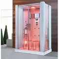 XXL Luxus LED Dampfdusche +Infrarotsauna-Kombi Infrarot Sauna-Wärmekabine + Ozon