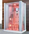XXL Luxus LED Dampfdusche +Infrarotsauna-Kombi Infrarot Sauna-Wärmekabine+ Radio