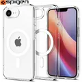 Handyhülle für iPhone 17e / 16e Spigen Case Cover Schutzhülle Transparent-Weiß