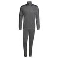 adidas Herren SPORTSWEAR BASIC 3 STRIPES TRICOT TRACKSUIT, grey six, XXL