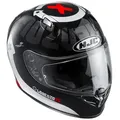 HJC FG-ST Lorenzo Devil 99 Helm, schwarz-weiss-rot, Größe 2XL für Männer