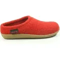 Giesswein 52-10-47848 Veitsch Damen Herren Hausschuhe Pantoffeln , Schuhgröße:37, Farbe:Rot - Rot - 37