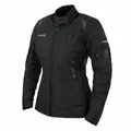 roleff Motorradjacke RO1811D Damen Sommer-Jacke - Atmungsaktiv, wasserdicht & Protektoren auch in großen Größen, in verschiedenen Farben erhältlich schwarz 4XL