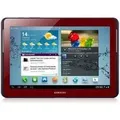Samsung Galaxy Tab 10.1, Tablet, Android, Rot, Lithium Polymer (LiPo), 802.11b, 802.11g, 802.11n, Texas Instruments - Rot