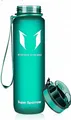 Super Sparrow Sportflasche aus Tritan-Kunststoff, giftfrei und BPA-frei, 1 l