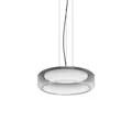 LED Pendelleuchte TOPICO SP, Ø 45cm, 28W 3000K 1340lm, CRi>90, on-off, Doppelgla