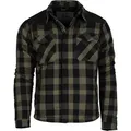 Mil-Tec Holzfäller, Textiljacke - Schwarz/Oliv - XXL